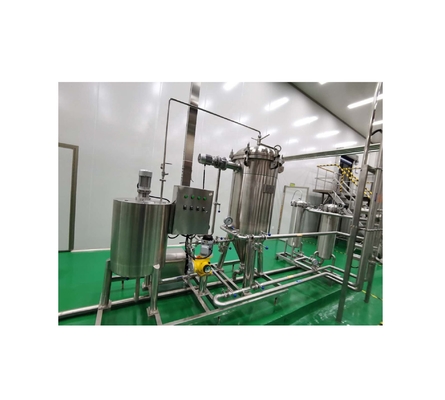 Linha automática de processamento de sumo de frutas de grau automático com material de plástico/cintura SUS304