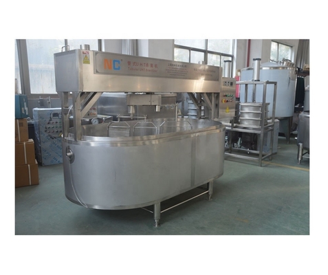 Máquina de fabricação de queijo motorizado Vat Mozzarella Máquina de fabricação de queijo capacidade 500L-10000L/T Alta capacidade