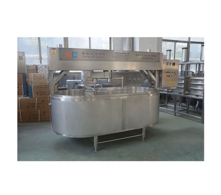 220V/380V Tanque de processamento de queijo leiteiro Cheddar Queso seco