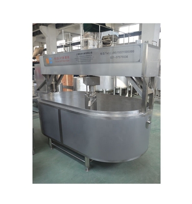 220V/380V Tanque de processamento de queijo leiteiro Cheddar Queso seco