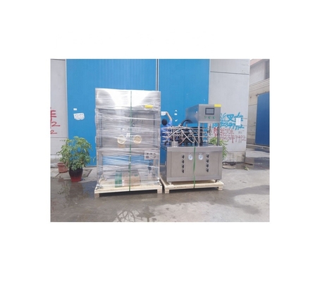 Máquina de esterilização de laboratório Esterilizador UHT para linha de processamento de leite e consumo de 7,5 kW