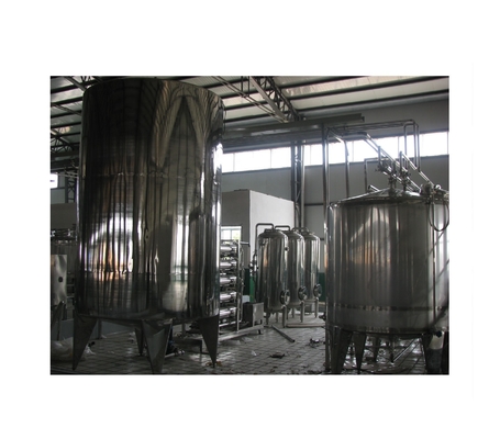 2000 KG Linha de processamento e embalagem de leite UHT com tecnologia avançada