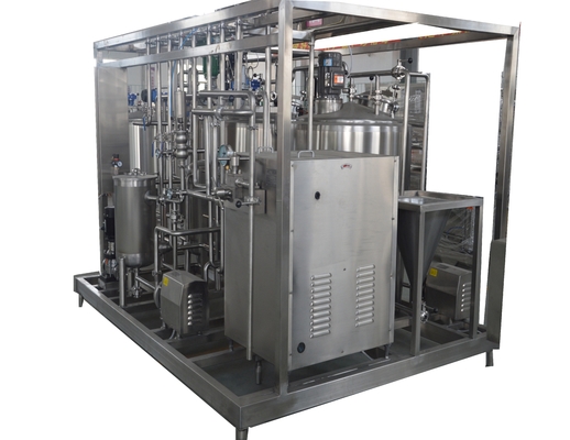 8000 KG Capacidade 50L-300L Sorbet linha de processamento de sorvete para produção em pequena escala