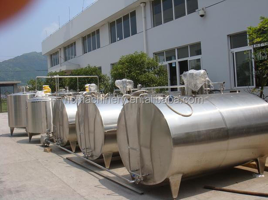 Tanque de transporte de leite de aço inoxidável de 3000L para equipamento de transporte de produtos lácteos