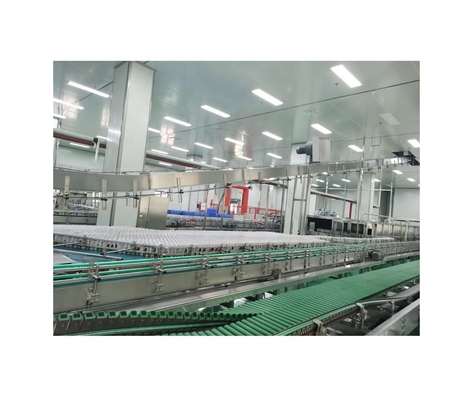 Processamento asséptico Tipo 3 Linha de produção de cartões de leite de soja para bebidas de leite de coco UHT