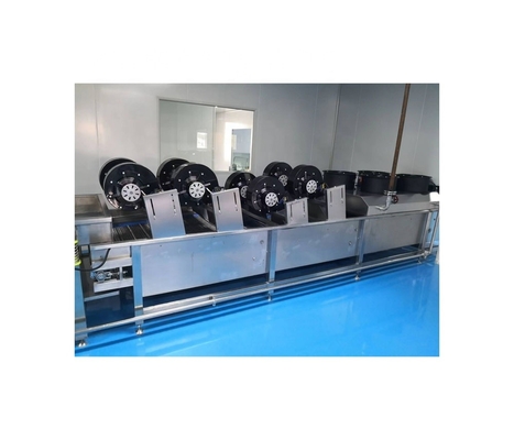 Máquina de esterilização de banho de água 220/380/440v para linha de processamento de iogurte em bebidas alimentares