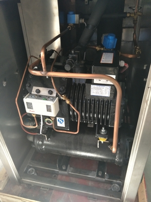 Congelador contínuo de sorvete de 150 L/H com temperatura de entrada personalizável e precisa