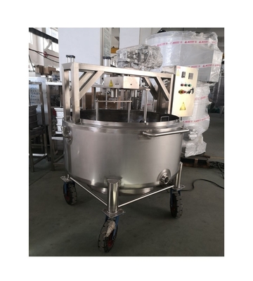 0.37-18.5KW Cheese VAT Machine para produção consistente de queijo