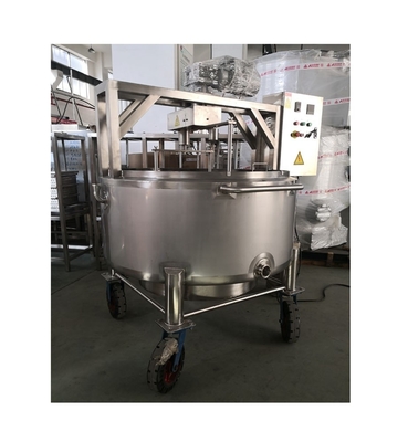 0.37-18.5KW Cheese VAT Machine para produção consistente de queijo