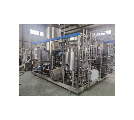 Máquina de pasteurização UHT esterilizadora asséptica VTlS para linha de processamento de sorvete