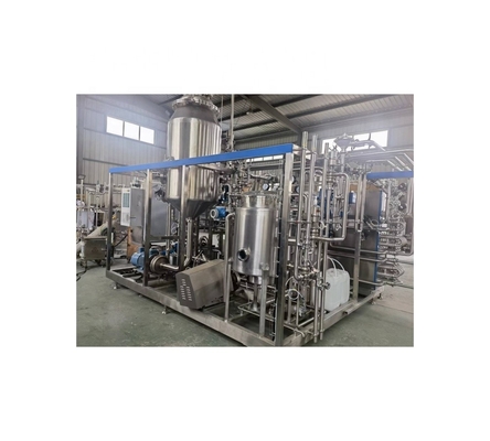 Máquina de pasteurização UHT esterilizadora asséptica VTlS para linha de processamento de sorvete