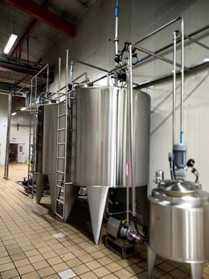 2000 KG Máquina de processamento de enchimento de leite em pó inteiro dentro do PLC