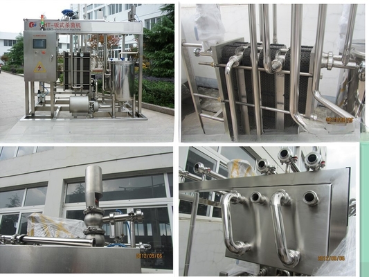 Trocador de calor de placa Pasteurizador de leite com tensão 220V/380V/415V/440V/480V