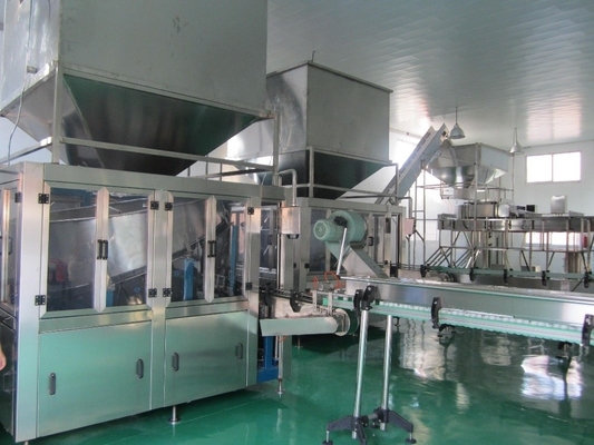 Linha automática de processamento de leite de arroz de 5000 b/h com embalagem de garrafas