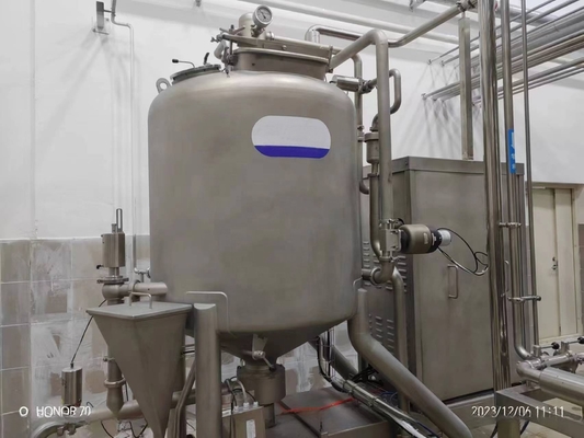 Materiais primários de leite fresco Sistema de secagem de leite integral para linha de produção de leite em pó para bebés