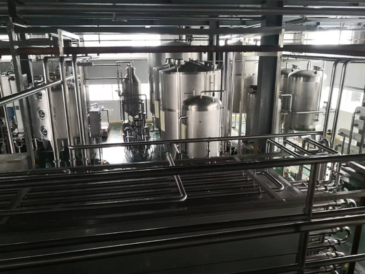 Linha automática de produção de bebidas