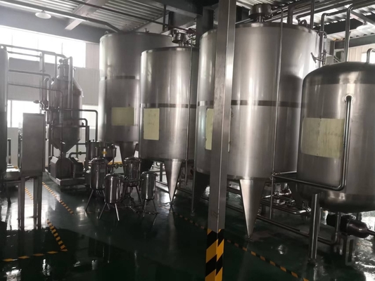 Linha automática de produção de bebidas