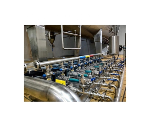 Materiais primários de leite fresco Sistema de secagem de leite integral para linha de produção de leite em pó para bebés