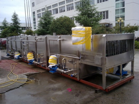460 kg-2400 kg Pasteurizador de túnel para o equipamento essencial das explorações de cogumelos