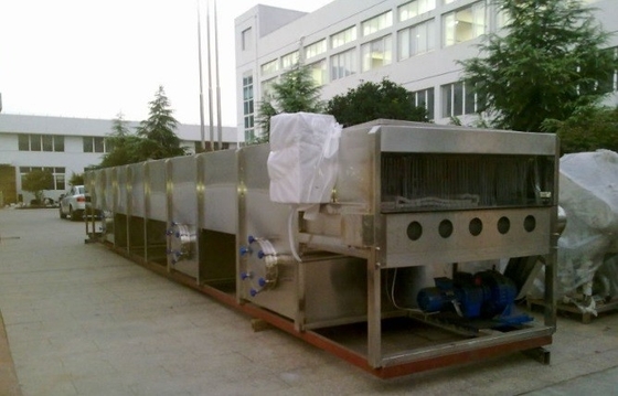 460 kg-2400 kg Pasteurizador de túnel para o equipamento essencial das explorações de cogumelos