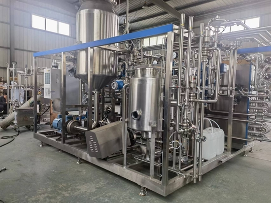 Tecnologia de esterilização avançada Esterilizador VTIS para linha de processamento de bebidas de frutas