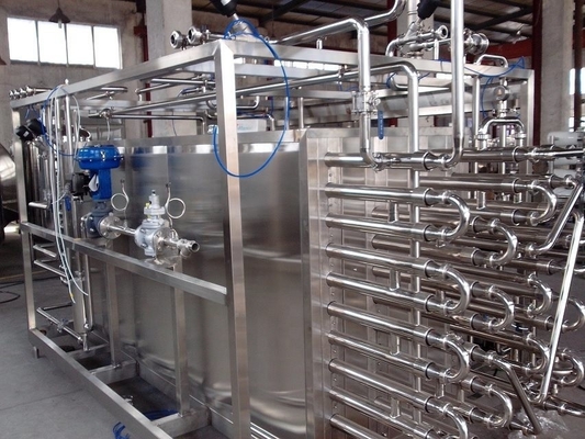 Esterilizador Máquina de Termificação Tubular de Leite UHT de 6000L/H para Leite de Cavalo