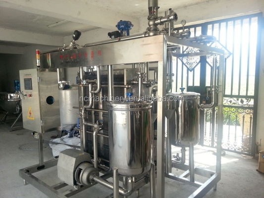 Pasteurizador flash de xarope de placa versátil de 3000L/H para aplicações de processamento de xarope