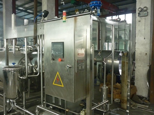 Pasteurizador flash de xarope de placa versátil de 3000L/H para aplicações de processamento de xarope
