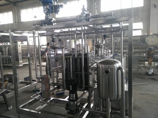Pasteurizador flash de xarope de placa versátil de 3000L/H para aplicações de processamento de xarope