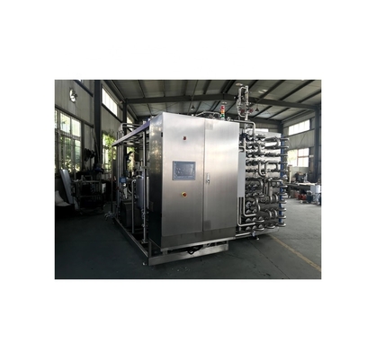 7.5 Kw UHT Esterilizador de leite Pasteurizador tubular com material e desempenho