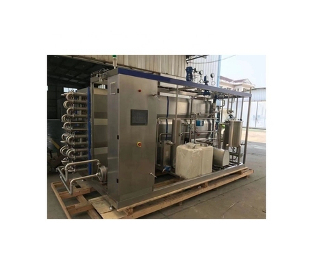 7.5 Kw UHT Esterilizador de leite Pasteurizador tubular com material e desempenho