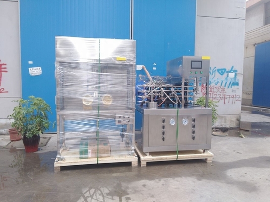 Máquina de esterilização de leite de mini laboratório UHT totalmente automática