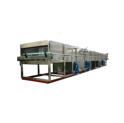 2.2KW túnel de arrefecimento para pasteurização e arrefecimento de frutas