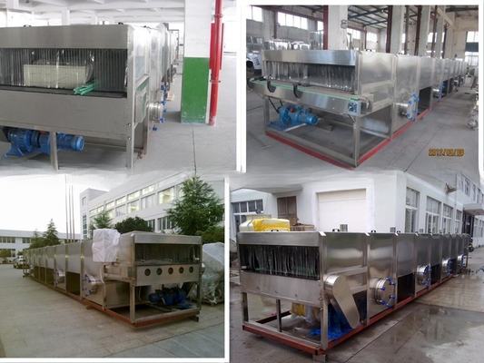 2.2KW túnel de arrefecimento para pasteurização e arrefecimento de frutas