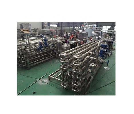 Esterilizador em tubo de suco de concentrado de manga avançado para processamento de esterilização