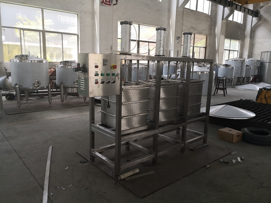 110V/220V/380V/415V/440V Prensa de queijo de alongamento para fabricação de queijo mozarella e durável