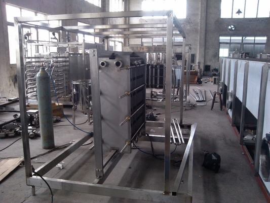 3Pasteurizador de xarope flash automático de.5KW para pasteurização consistente e precisa