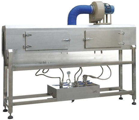 Embalagem de garrafas com máquina de rotulagem de mangas de garrafa totalmente automática