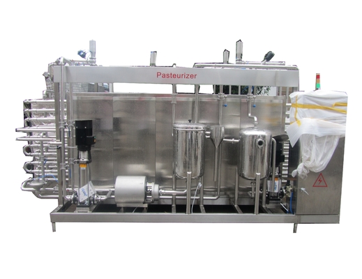 220V/380V/415V/440V Industrial 2000L/H Leite de leite Bebidas Pasteurizador Máquina Leite de vaca