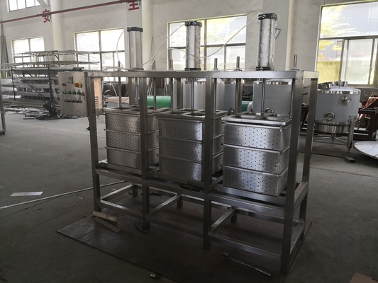 110V/220V/380V/415V/440V Prensa de queijo de alongamento para fabricação de queijo mozarella e durável