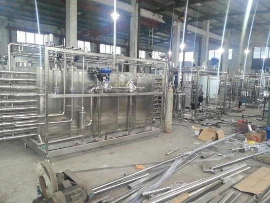 220V/380V/415V/440V Industrial 2000L/H Leite de leite Bebidas Pasteurizador Máquina Leite de vaca