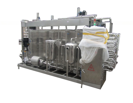 220V/380V/415V/440V Industrial 2000L/H Leite de leite Bebidas Pasteurizador Máquina Leite de vaca