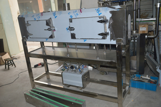 Túnel de encolhimento de etiquetas de aquecimento a vapor a motor elétrico para embalagens industriais de garrafas