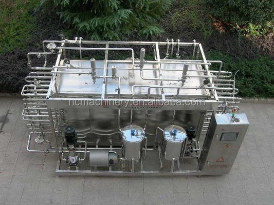 Esterilizador UHT de leite asséptico totalmente automático tubular tipo 6000L/H para processamento de leite