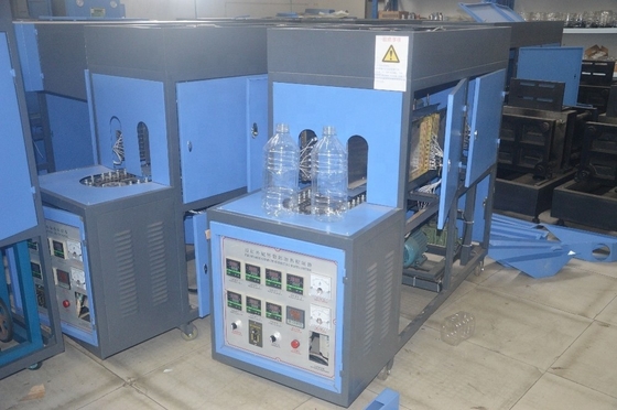 2021 Produção Máquina semi-automática de fabricação de garrafas de duas cavidades para moldagem por sopro