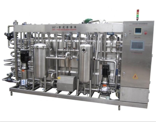 Máquina de esterilização de leite fresco de 380V/440V para esterilização de suco de leite, geleia de frutas