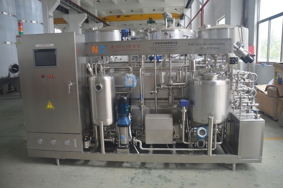 Máquina de esterilização de leite fresco de 380V/440V para esterilização de suco de leite, geleia de frutas
