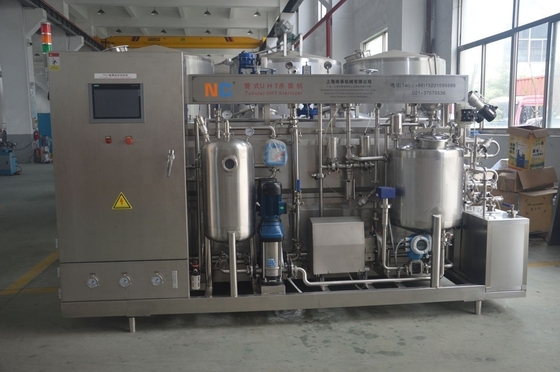Máquina de esterilização de leite fresco de 380V/440V para esterilização de suco de leite, geleia de frutas