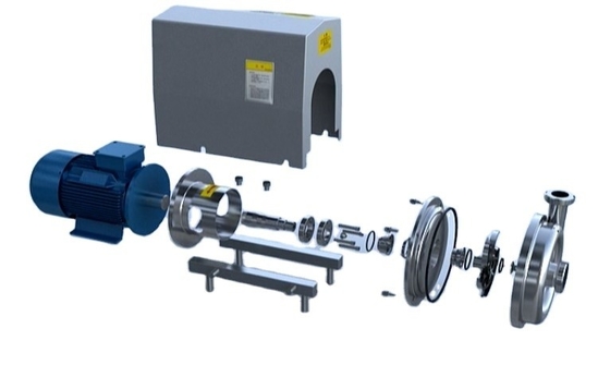 110V/220V/380V/415V/480V Voltagem Alimentos Sanitários SS316L Pomba centrífuga para leite