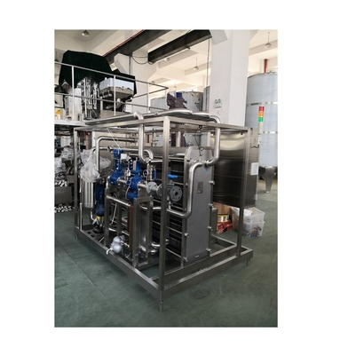 220V/380V/415V/440V/480V 500 litros por hora Esterilizador de pratos de leite para bebidas alimentares